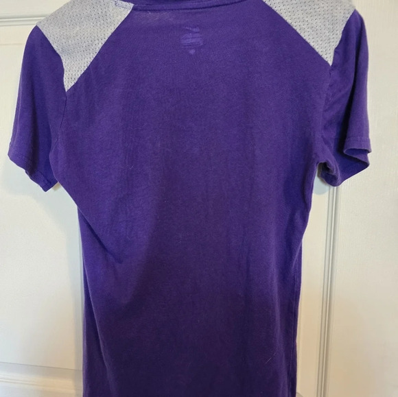 NIKE Womans LSU Tigers Football Purple Shirt SzMed - Picture 3 of 3